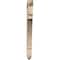 Ekena Millwork Merced Arts & Crafts Rough Sawn Bracket, Douglas Fir, 4"W x 36"D x 48"H BKT04X36X48MRC03RDF - alternate 3
